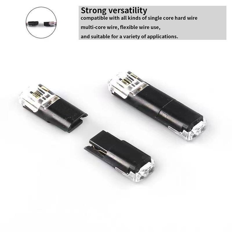 1-100 STÜCK 12V Drahtkabel Einrastverbinder Klemmenverbindungen Verbinder Auto Kfz Stecker