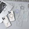 KEYSION HD Transparent Magnetic Wireless Charge Phone Case for MagSafe for iPhone 11 12 Pro Max Hard Clear Cover