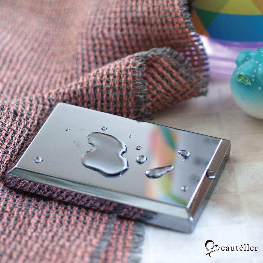 Beautéller Terahertz Beauty Plate for Bath, Terahertz Waves, Skin-Beautifying (Rectangular)