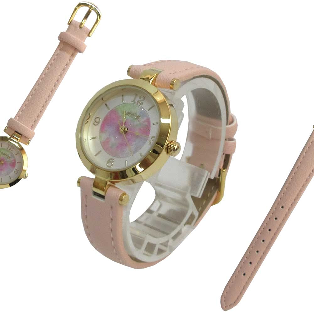 Fieldwork Analog Epi Leather Strap White ST216-1 Women's Watch,