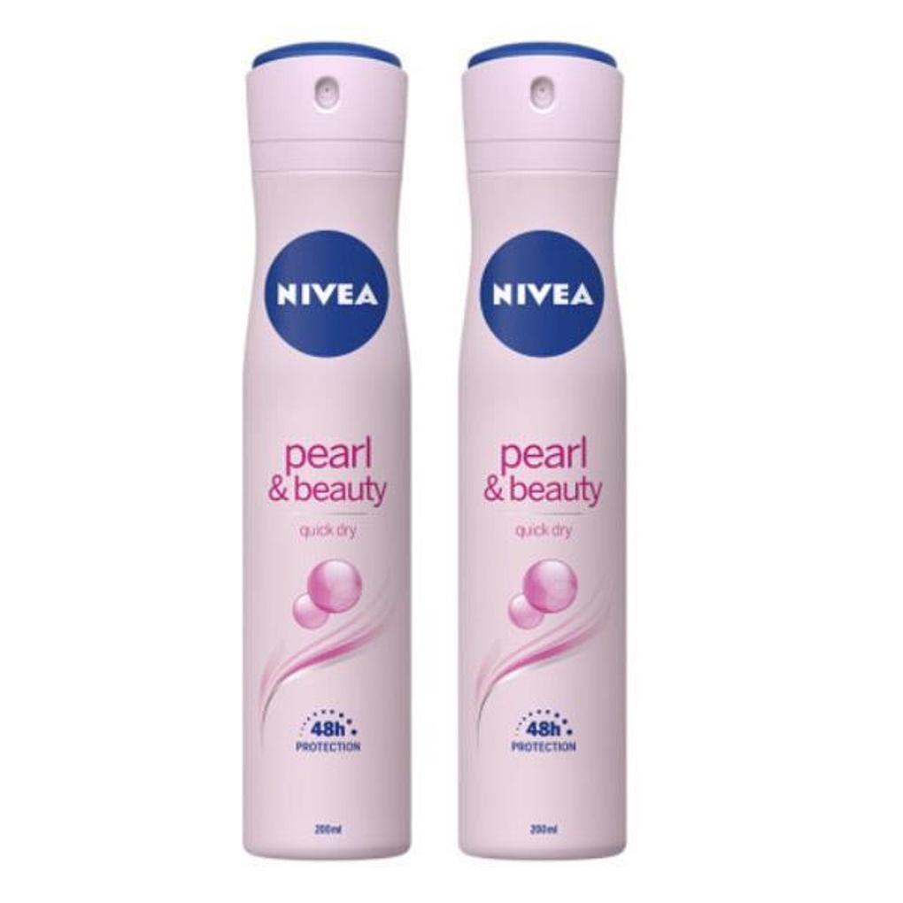 

Nivea Deodorant Pearl & Beauty Spray 200mlx2