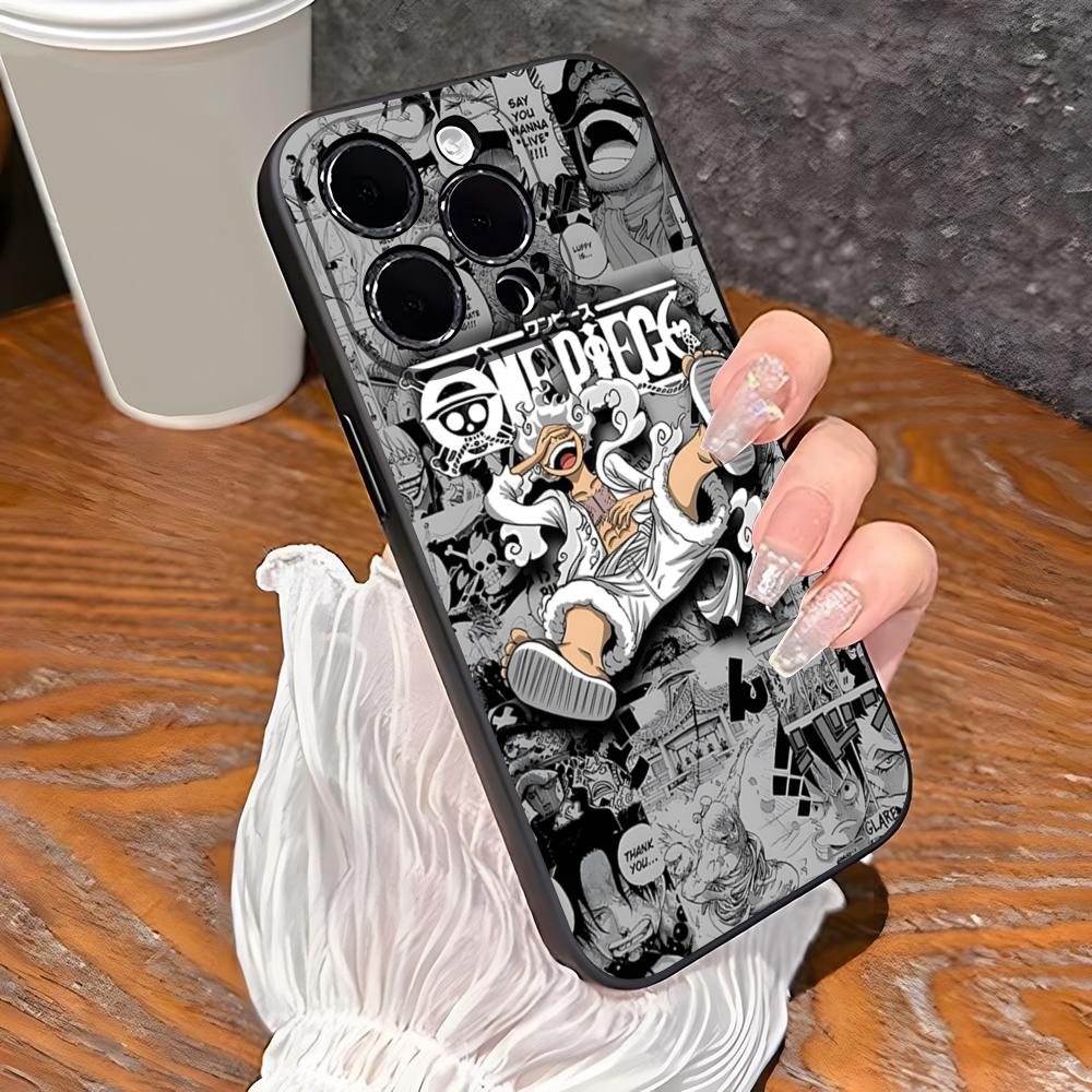Anime Luffys Cool O-Ones Phone Case For Iphone 16 Plus 15 14 Pro Max 13 Mini 11 12 Xr X Xs 6 7 8 SE Plus Back Cover