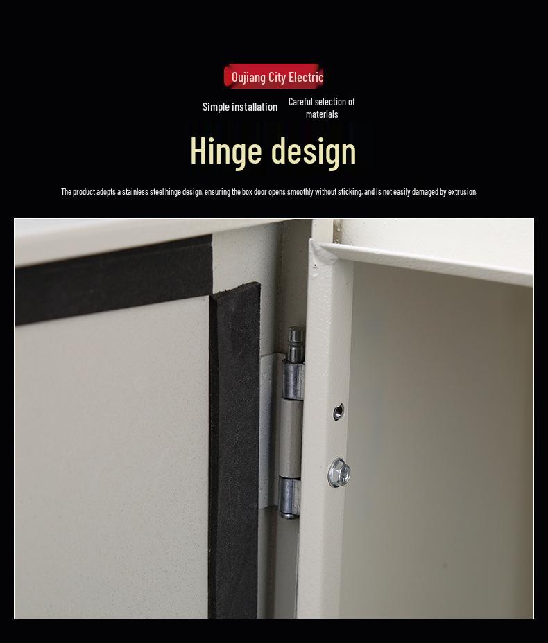 Indoor Charging Pile Protection Box, Surface-Mounted Household Distribution Box with Thickened Foundation