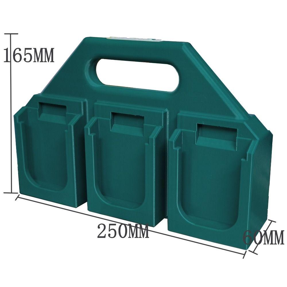 Fixing Devices Battery Storage Rack 4 Slots/6 Slots Strong Battery Portable Stand Drop-resistant 3D Printing for Makita 18V