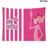 Pink Panther Wall Tapestry Aesthetic Wall Hanging Printed Fabric Blanket Decorative Tapestries for Bedroom Living Room Home Decor