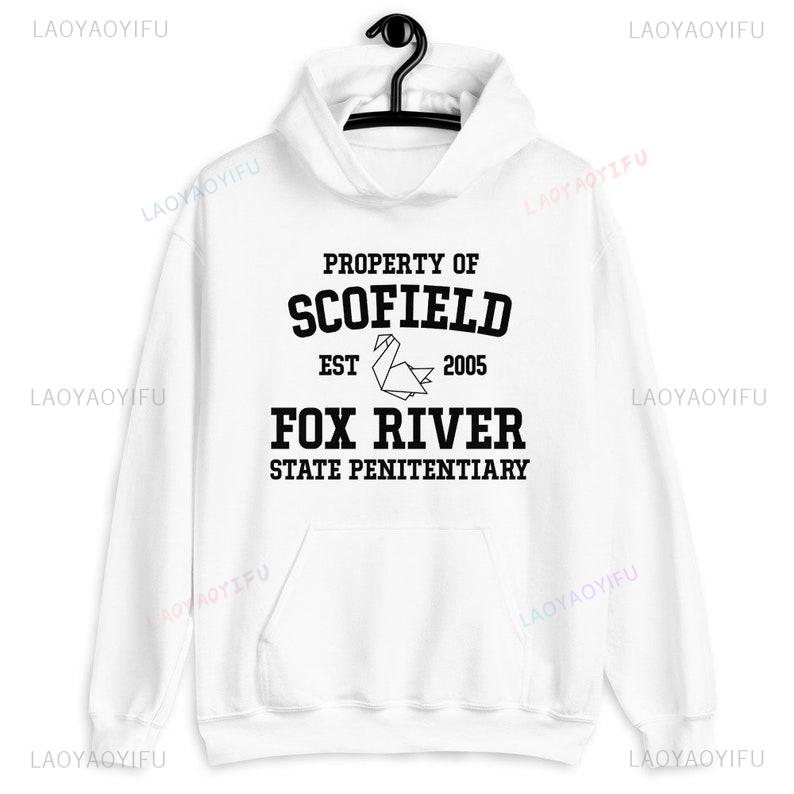 

Унисекс-толстовка с капюшоном «Побег из тюрьмы» XL белый