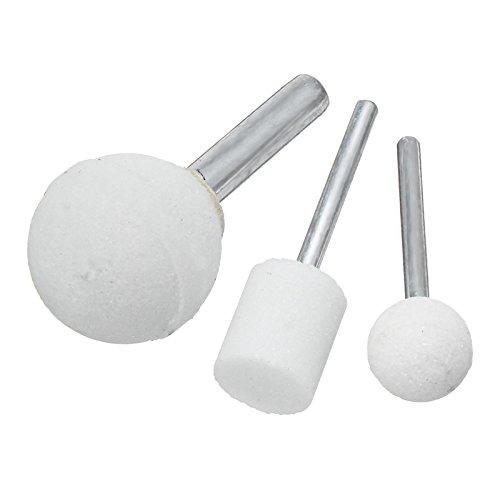 Mollytek 16-Piece Air Die Grinder Set for Polishing and Grinding, 1/4" Air Rotary Tool, 10 Types of Grinding Wheels, with Storage Case