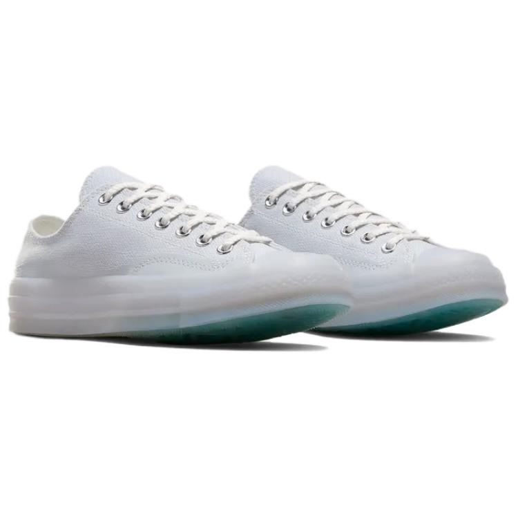 Converse Chuck 70 Comfortable Simple Low Top Canvas Shoes Unisex Sneakers White A10078C