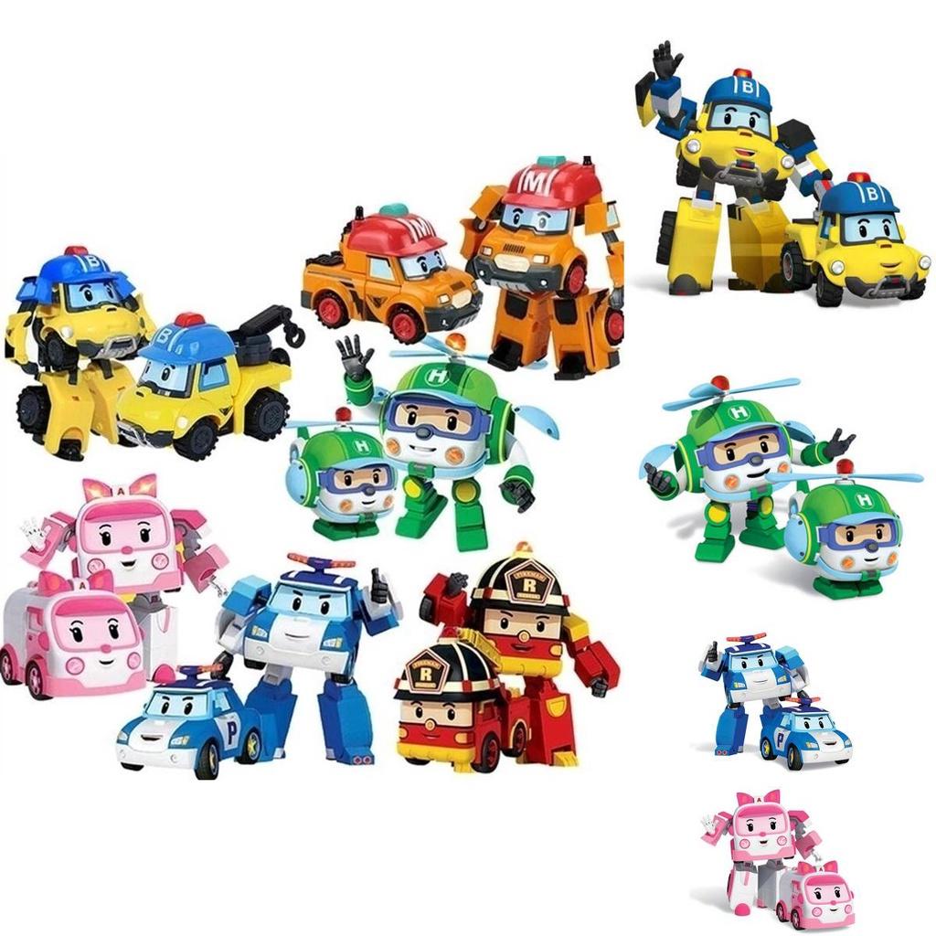 Transform Your Kid's Playtime With Robocar Poli Toy Car Pull Back Car And Action Figure In One!