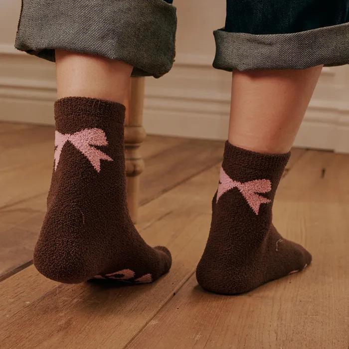 ALCP Ribbon Fluffy Socks_6 Colors