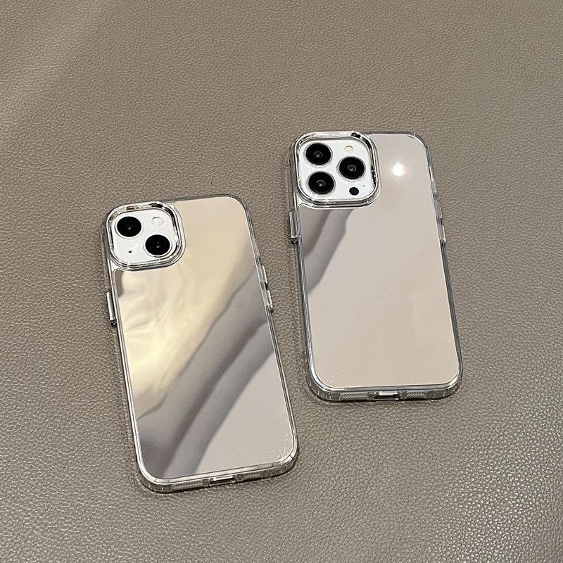 Mirror Makeup Apple 17 Mobile Phone Case 13ProMax High End 16 Creative IPhone 12 Suitable for 15 Electroplated Shell