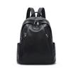 BUKESIYI Women's Mini Backpack, Large Capacity, Waterproof, PU Leather, Black, JP78304