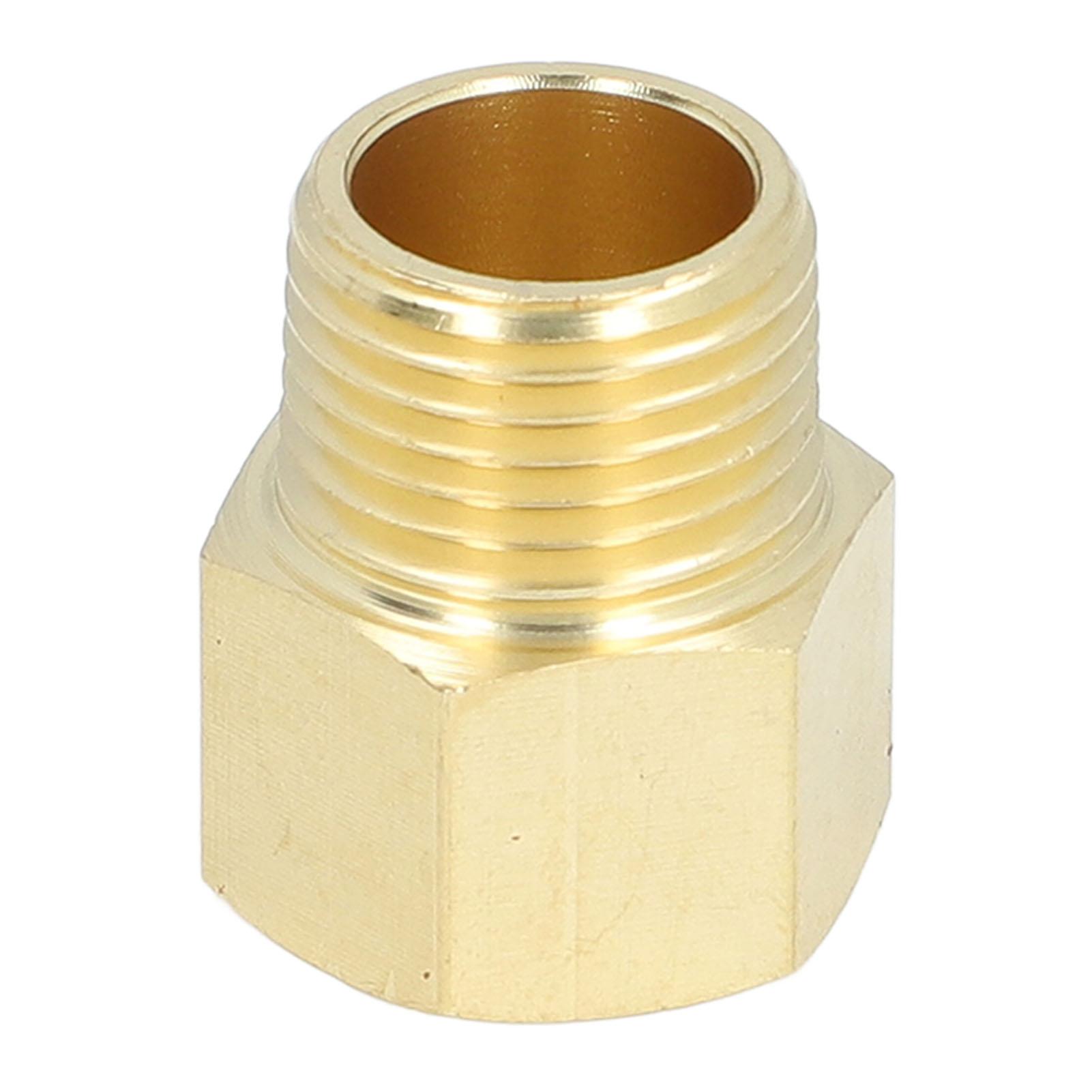 

10 шт. Латунные фитинги для труб 12 дюймов NPT Штуцер-удлинитель Папа-Мама Сантехнические аксессуары