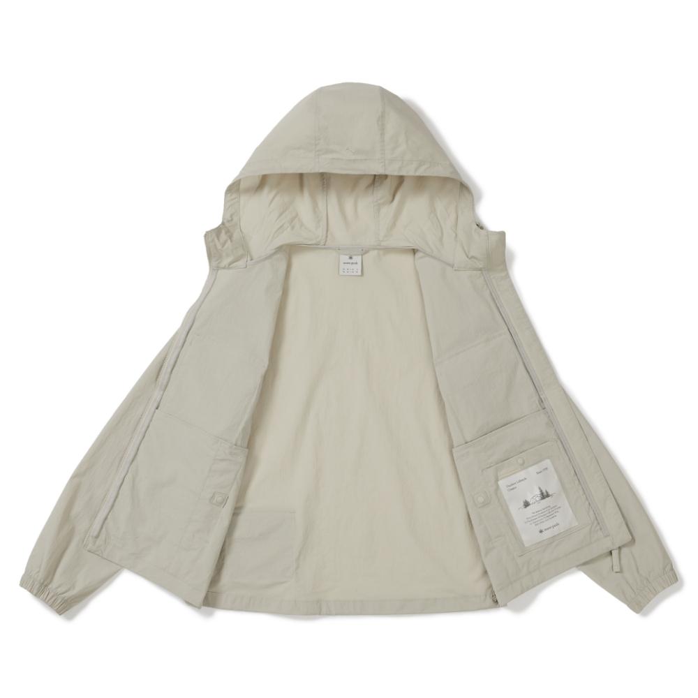 [Snowpeak] Route Women's Pocket Windbreaker Light Beige (S26MWRWB61)