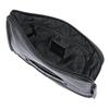 Offizielle Clutch-Tasche Hergestellt von Baseball-Handschuhhersteller S Echtes Leder Handtasche Langes Portemonnaie Klein SCHLANK A5 TRION Schwarz [Tomoe] [Tryon] Herren