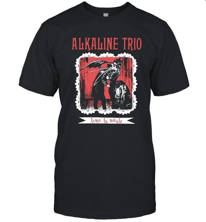 

Alkaline Trio T Shirt Time To Waste Punk Rock Band Tour Graphic Tee 3XL