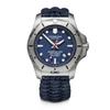 VICTORINOX(Victorinox)Wristwatch I.N.O.X. PROFESSIONAL DIVER Sandblasted Stainless Steel Case(316L/Forged) Blue Dial Blue Paracord...