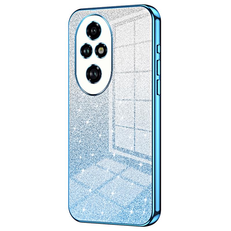 For Honor 200 Pro 5G Case Bling Gradient Glitter Soft TPU Phone Cover