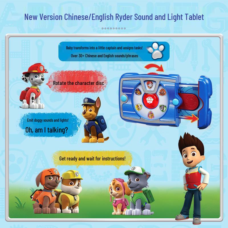 PAW Patrol Mighty Pups Ryder Mission Selector Pad Toy