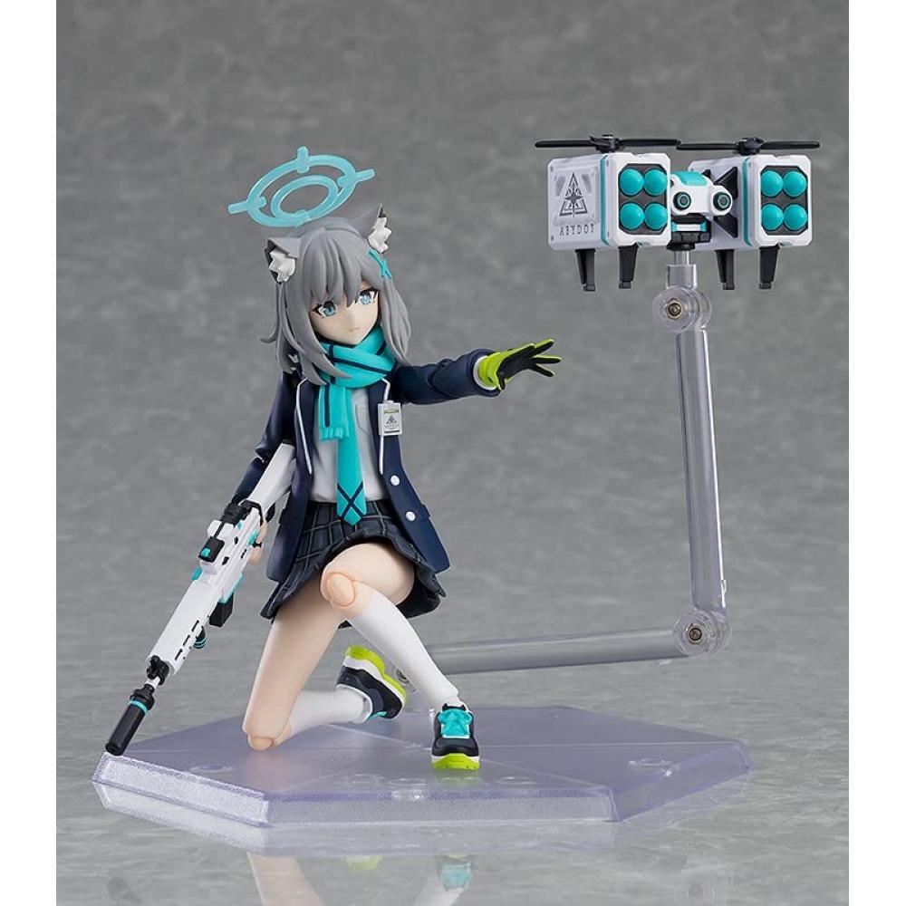 Figma Blue Archive Shiroko Sand Wolf Non-scale Plastic Painted Movable Figure