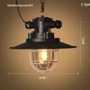 American Retro Wrought Iron Pendant Lamp for Restaurants and Bars