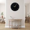 Metallic Analog Wall Clock for Home, Office, Living Room, Bedroom, Kids Room and Kitchen (40 X 40 Cm) | Big Size Stylish Latest Home Decor