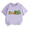 2026 NEW Kid-e-cats Boys Girls Kids Cartoon Clothing T-shirt Round Neck Short Sleeves Fashion Cute T-shirt Streetwear Manga/Comic Tees Anime T-shirt