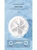 Compact Portable Electric Washing Machine for Travel & Dorms