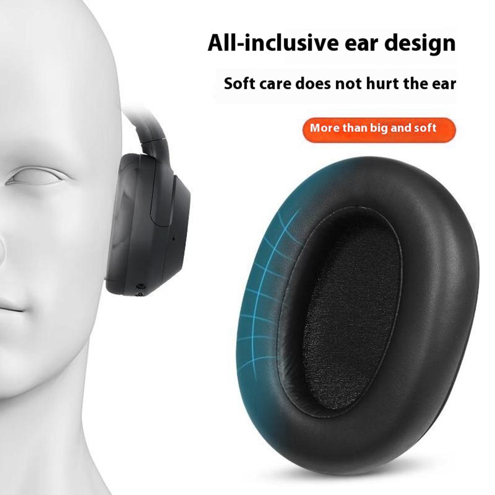 1 Pair For Sony WH-ULT900N/ULT WEAR Replacement Earpads Wireless Headphones Protein Leather Ear Cushions