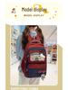 Mori Style Large-Capacity Backpack for Junior and High School Girls