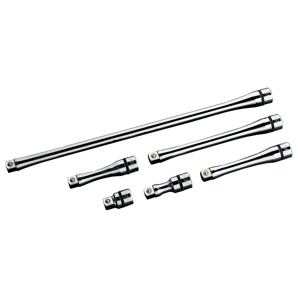 Kyoto Tool Nepros Extension Bar NTBE306 (KTC) 9.5mm (3/8 inch) Set, 6-Piece Set,