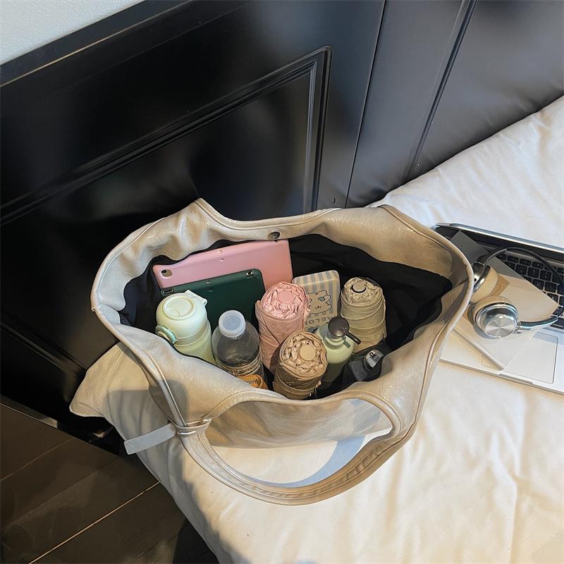 Large Capacity Commuter Tote Bag Women's Underarm Bag Shoulder Handbag