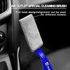 Car Air Conditioner Vent Cleaning Brush Auto Accessories for SEAT Leon FR 5 6 MII Altea 5F Ibiza Toledo Cordoba Alhambra MK3