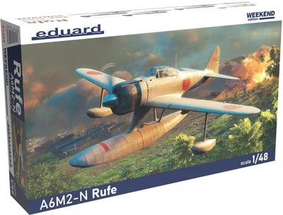 eduard Wochenend-Edition Typ 2 Wasserflugzeug-Jäger Plastikmodellbausatz EDU84208 1/48 A6M2-N (Flugzeug)