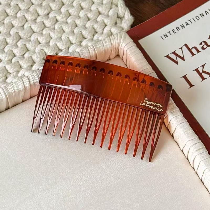 Haarflausch Finishkamm: Clip zum Einsetzen für Volumen, Pony und Haarnadel-Kopfschmuck