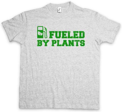 FUELED BY PLANTS T-SHIRT - Vegan Veganer Vegetarisch Vegetarier Essen Food