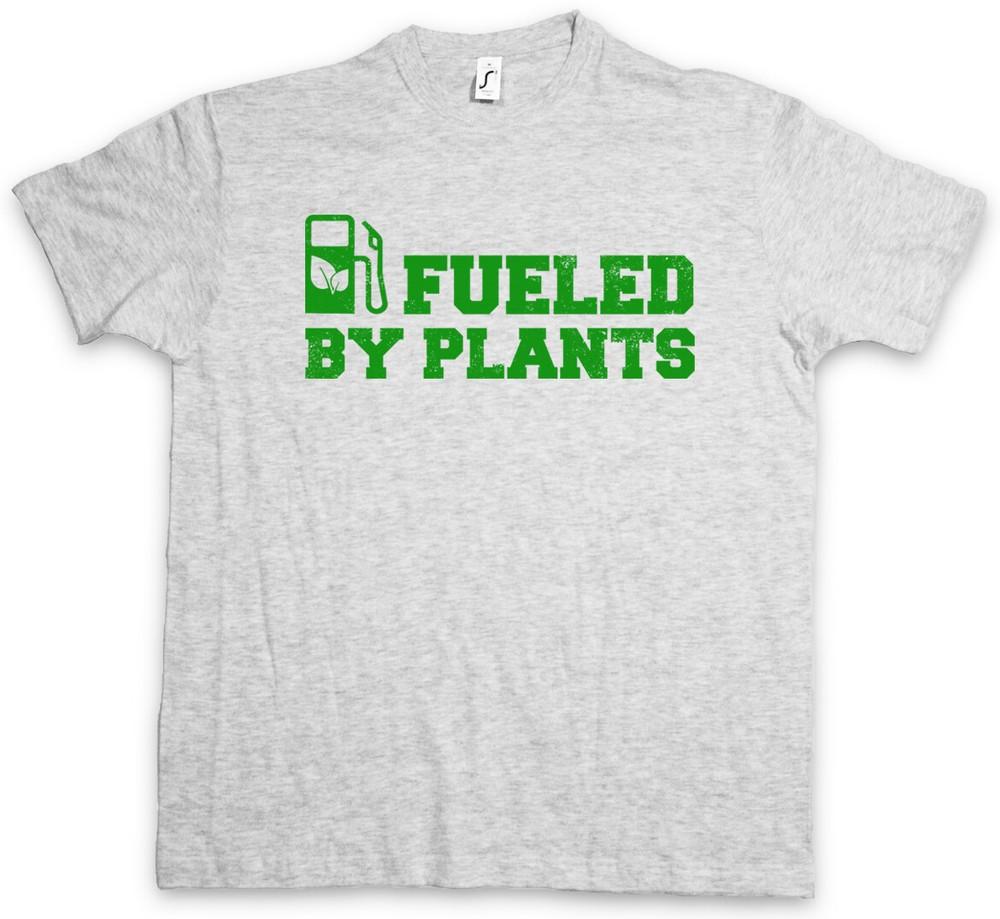 

FUELED BY PLANTS T-SHIRT - Vegan Veganer vegetarisch Vegetarier Essen Food 3XL