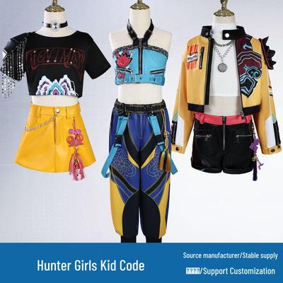 Στολή Cosplay Demon Hunter Girl Group - Mila, Cos, Zoe, Lumi Πλήρες Σετ