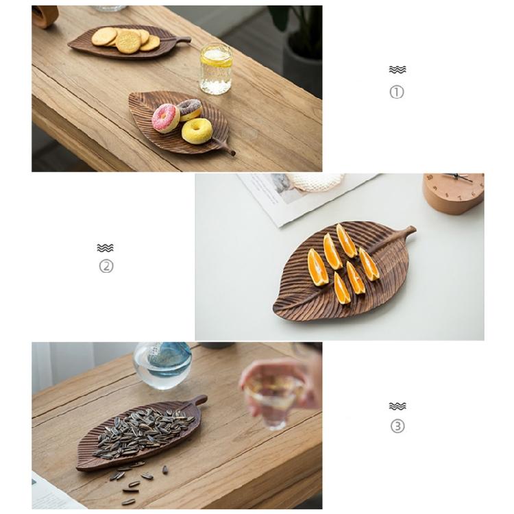 Classic Wood Plate for Dishes Snack Dessert Serving Tray Charcuterie Boards