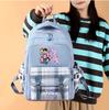 26 English Letter K-Pop Printed Large Capacity Backpack for Teenger Student Girl Boy Schoolbag Bookbag Women Waterproof Travel Bag Kid Gift Mochila