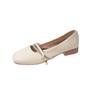 Soft-soled Gentle Shoes Autumn Mary Jane Shoes New Flat-soled Comfortable One-pedal Single Shoes