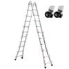 Telescoping Ladder A Frame 20 FT Extension Multi-Function for Homework