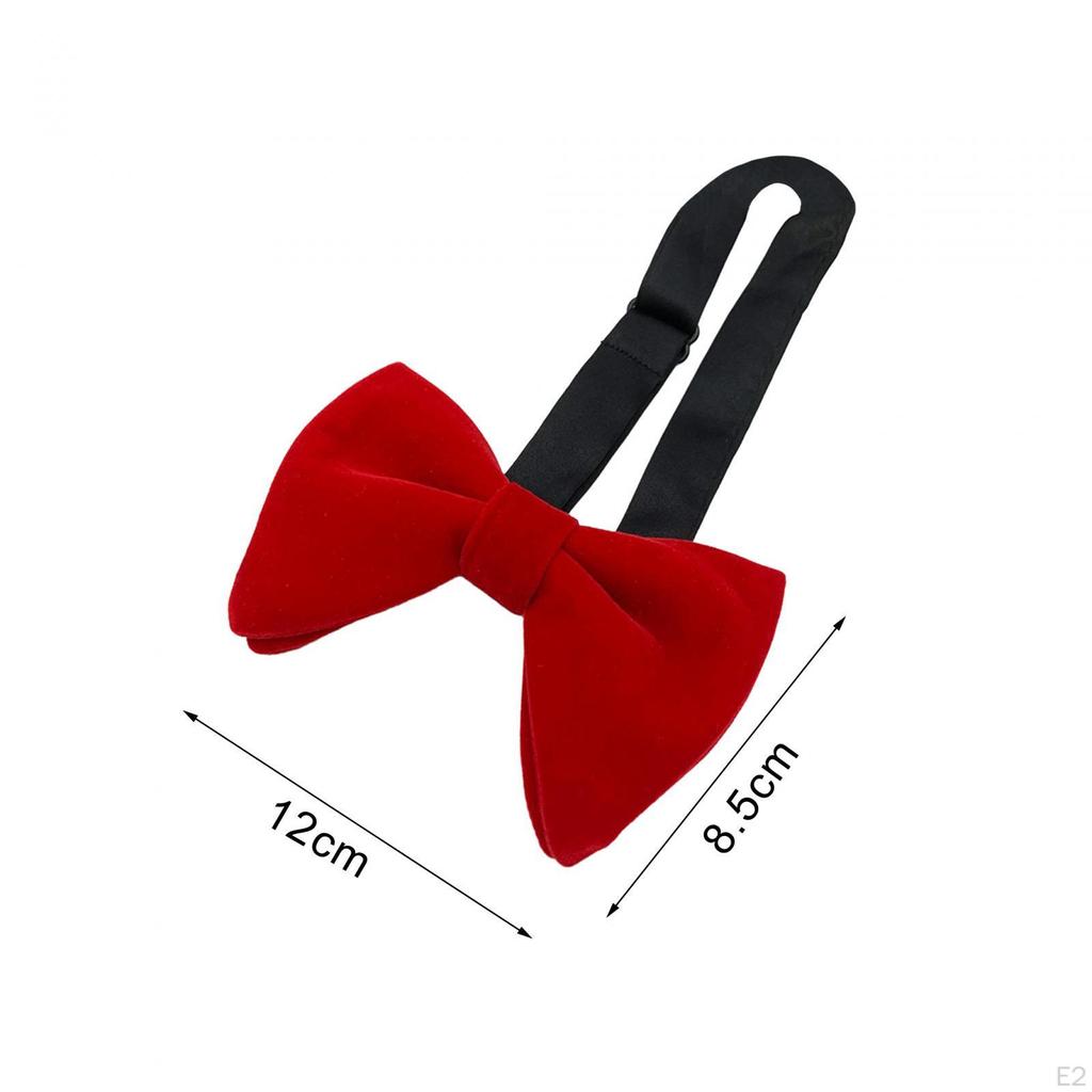 Elegant Velvet Bow Tie for Men - Sophisticated Neckwear Special Occasions