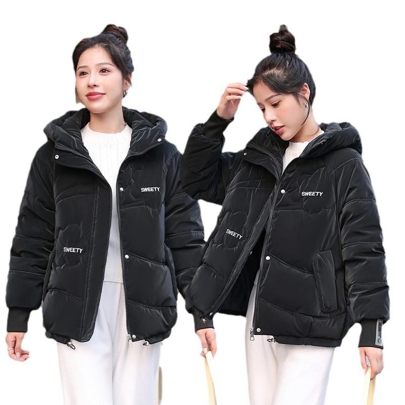 2025 new short down cotton jacket women's bread jacket winter warm thick jacket cotton jacket padded jacket