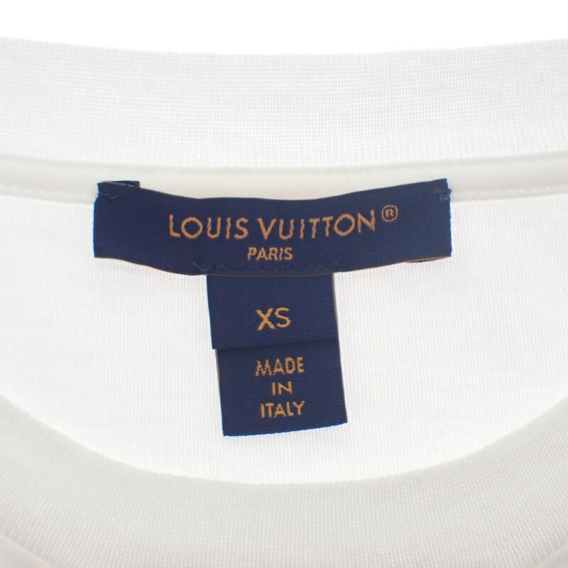 Louis Vuitton 1AHJHR XS Short Sleeve T-shirt White Cotton Women