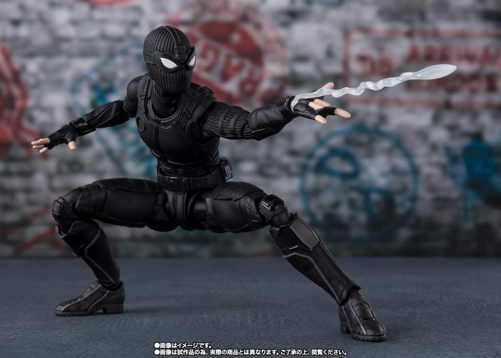 BANDAI Stealth Suit Far From S.H.Figuarts Spider-Man (Spider-Man Home)