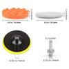 11Pcs Kit 3-Inch Buffing Pad Car Foam Drill Sponge Wool Polishing Pads Car Buffer Polisher for Sanding, Waxing, Sealing Glaze
