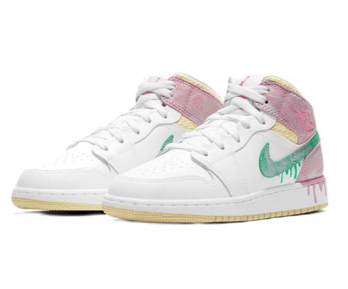 Air Jordan Air Jordan 1 Mid SE Ice Cream GS DD1666-100