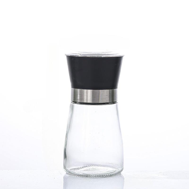 Pfeffermühle Edelstahl Einstellbar Manuell Salz- und Pfeffermühle Langlebiges Mahlwerk Gewürzmühle Küchenwerkzeug Mühle Pfeffer