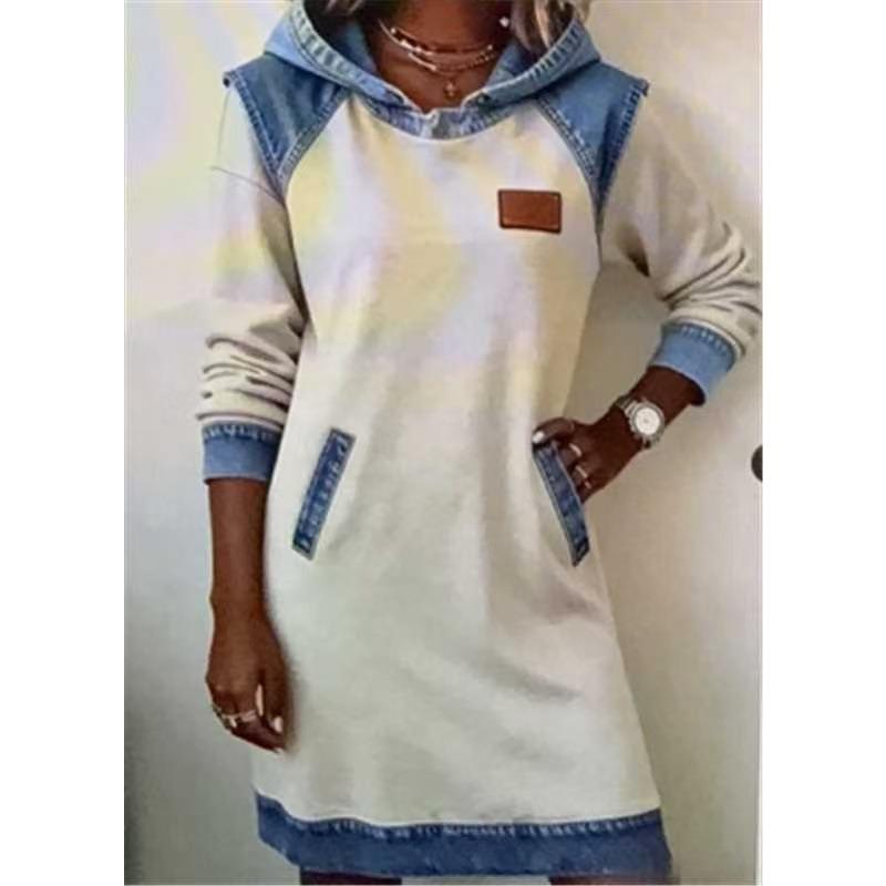 DICIFY Women's Fashion Autumn Winter Long Sleeve Casual Dresses